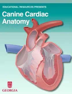 canine cardiac anatomy book cover image