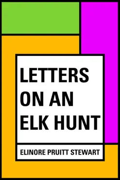 letters on an elk hunt book cover image