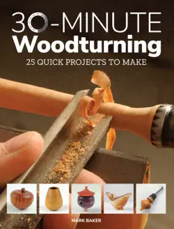 30 minute woodturning book cover image