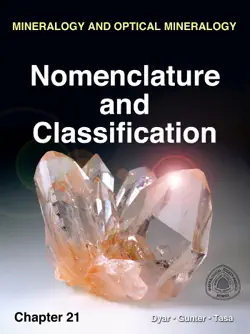 nomenclature and classification book cover image