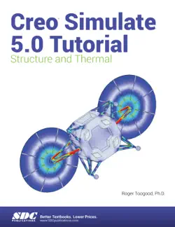 creo simulate 5.0 tutorial book cover image
