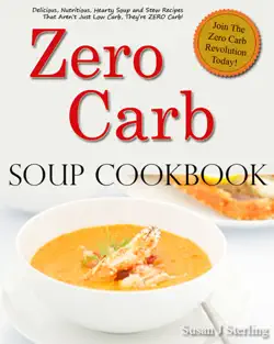 zero carb soup cookbook book cover image