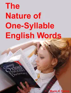 the nature of one-syllable english words book cover image