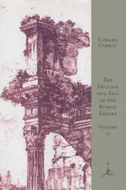 the decline and fall of the roman empire, volume ii book cover image