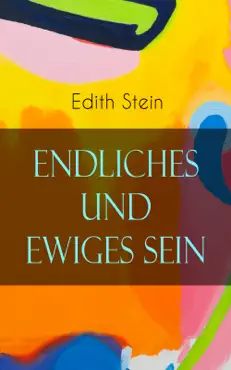 endliches und ewiges sein book cover image