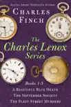 The Charles Lenox Series, Books 1-3