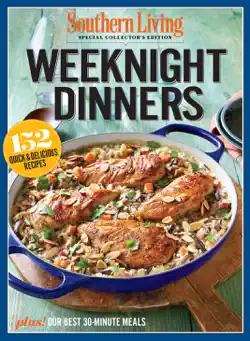 southern living weeknight dinners book cover image