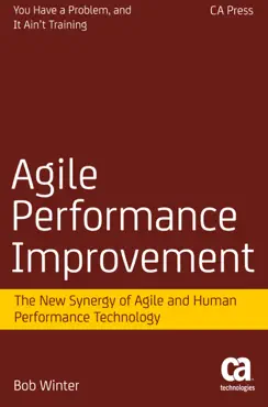 agile performance improvement book cover image