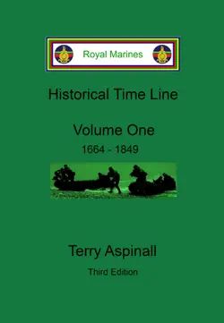 royal marines historical time line, volume one. third edition. book cover image
