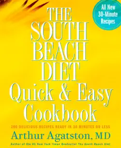 the south beach diet quick and easy cookbook book cover image