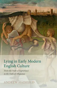 lying in early modern english culture book cover image