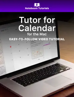 tutor for calendar for the mac book cover image