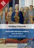 Storia della letteratura italiana del cav. Abate Girolamo Tiraboschi – Tomo 7. – Parte 2 sinopsis y comentarios