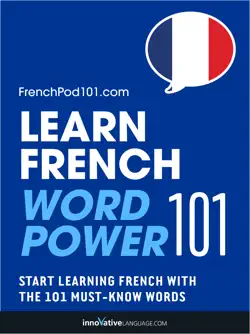 learn french - word power 101 book cover image