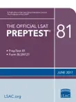 The Official LSAT PrepTest 81 synopsis, comments