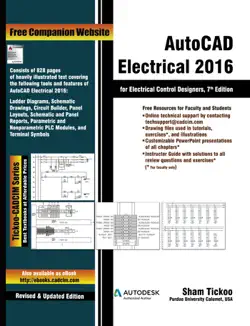 autocad electrical 2016 for electrical control designers book cover image