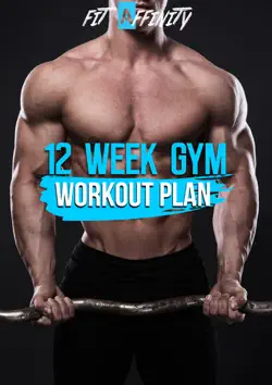 12 week gym workout plan book cover image