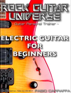 electric guitar for beginners book cover image
