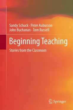 beginning teaching book cover image