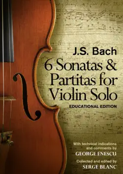 sonatas & partitas of j.s. bach book cover image