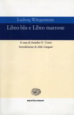 libro blu e libro marrone book cover image