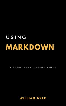 using markdown: a short instruction guide book cover image