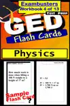 GED Test Prep Physics Review--Exambusters Flash Cards--Workbook 4 of 13 synopsis, comments