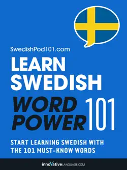 learn swedish - word power 101 book cover image