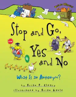 stop and go, yes and no book cover image