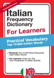 Italian Frequency Dictionary For Learners - Practical Vocabulary - Top 10.000 Italian Words synopsis, comments