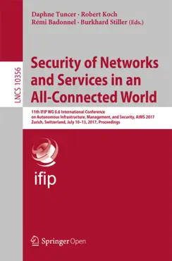 security of networks and services in an all-connected world book cover image