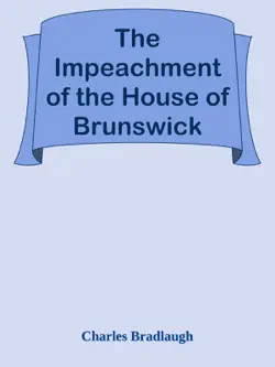 the impeachment of the house of brunswick imagen de la portada del libro