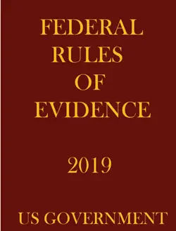 federal rules of evidence 2019 book cover image