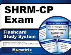 shrm-cp exam flashcard study system book cover image