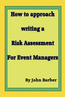 how to approach writing a risk assessment for event managers book cover image