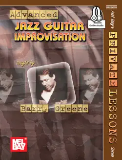 advanced jazz guitar improvisation book cover image
