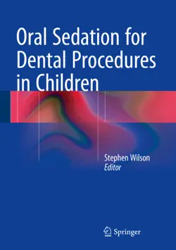 oral sedation for dental procedures in children book cover image