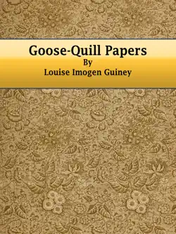 goose-quill papers book cover image