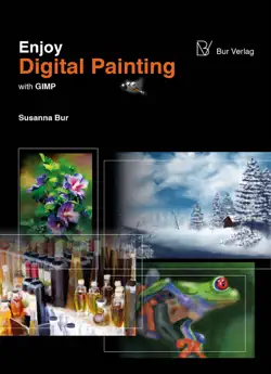 enjoy digital painting book cover image