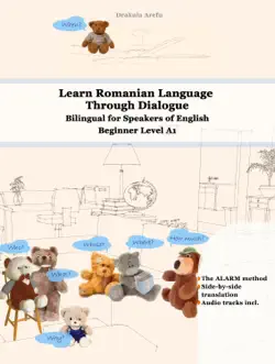 learn romanian language through dialogue book cover image