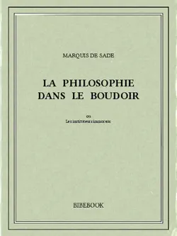 la philosophie dans le boudoir book cover image