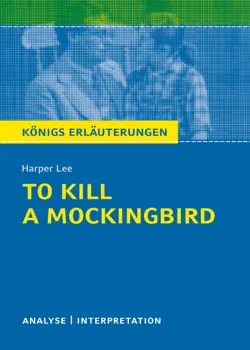 to kill a mockingbird. königs erläuterungen. book cover image