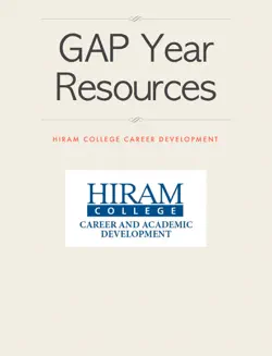 gap year resources book cover image