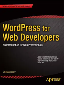 wordpress for web developers book cover image