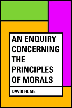an enquiry concerning the principles of morals book cover image