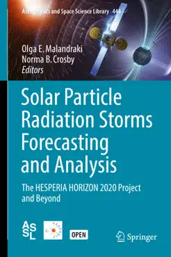 solar particle radiation storms forecasting and analysis book cover image