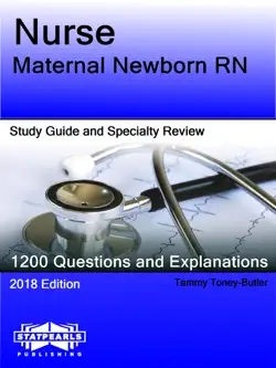 nurse-maternal newborn rn book cover image