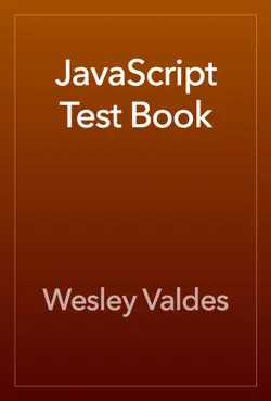 javascript test book book cover image