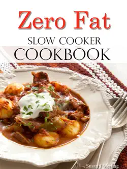 zero fat slow cooker cookbook book cover image