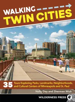 walking twin cities imagen de la portada del libro